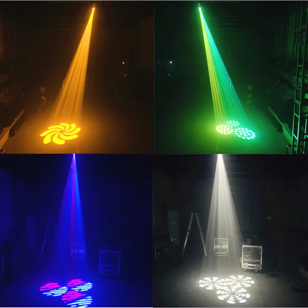 LED 75W Mini Led Spot Moving Head Light Gobo Beam 60W Moving Heads Lights Super Bright  LED DJ Spot Light