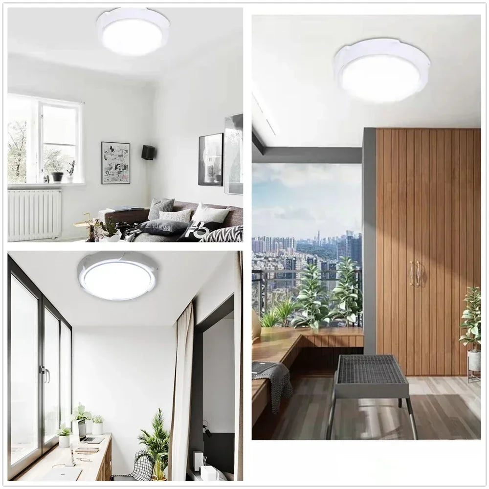 60/500W LED Solar Ceiling Light IP66 Waterproof Indoor Home Top Ceiling House Outdoor Garden pandent light Living Room Lighting