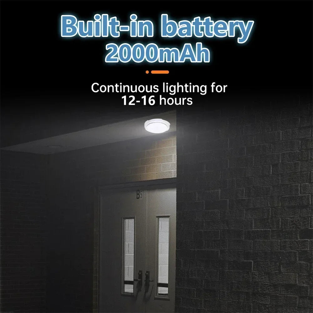 60/500W LED Solar Ceiling Light IP66 Waterproof Indoor Home Top Ceiling House Outdoor Garden pandent light Living Room Lighting