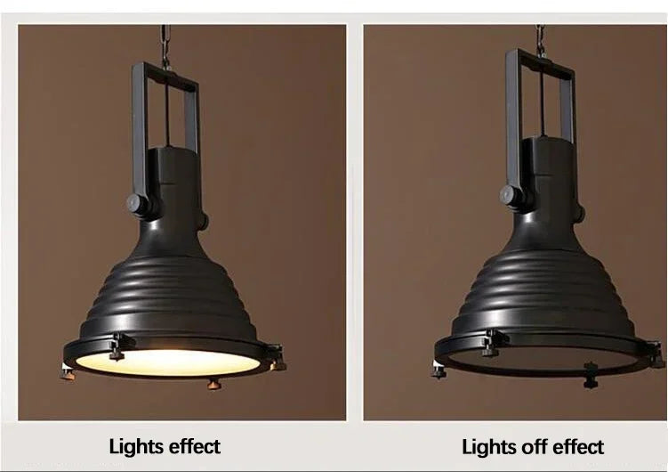 Nordic Retro Industrial Nostalgic Pendant Lights Modern Home Decoration Led Lamp Bedroom Dinning Room for Bar Ceiling Chandelier
