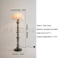 Medieval Zebra Floor Lamp Living Room Sofa Standing Lamp Creative Design Bedroom Decoration Desk Lamp Sphere Ornament Light LED