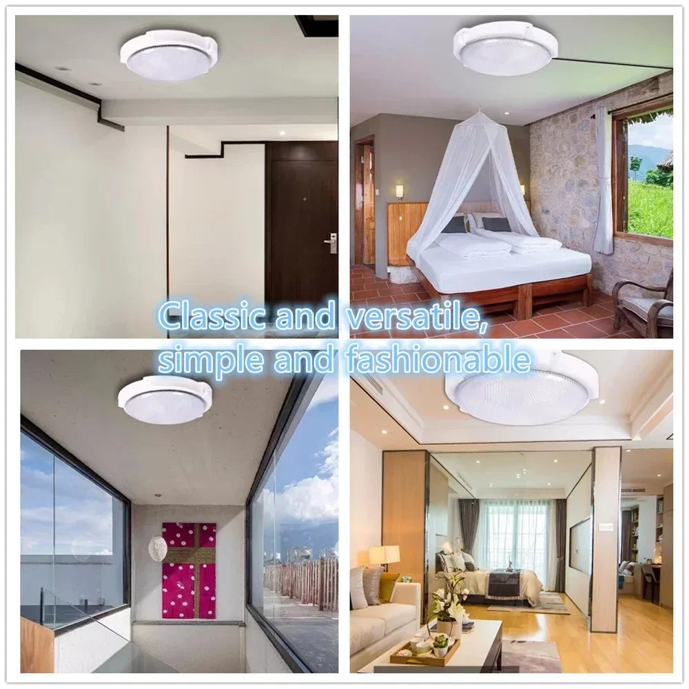 60/500W LED Solar Ceiling Light IP66 Waterproof Indoor Home Top Ceiling House Outdoor Garden pandent light Living Room Lighting