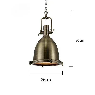 Nordic Retro Industrial Nostalgic Pendant Lights Modern Home Decoration Led Lamp Bedroom Dinning Room for Bar Ceiling Chandelier