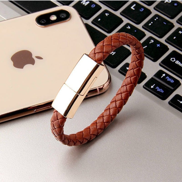 Portable Charging Bracelet – Wearable Phone Charger Wristband for iPhone & Android