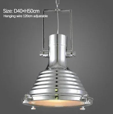 Nordic Retro Industrial Nostalgic Pendant Lights Modern Home Decoration Led Lamp Bedroom Dinning Room for Bar Ceiling Chandelier