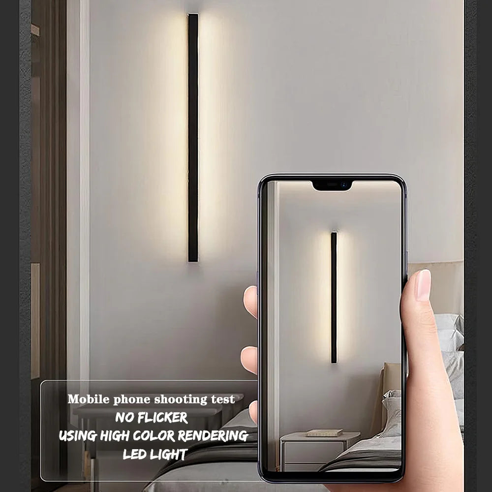 2/1 PCS Outdoor Lighting Waterproof LED Dimming  Remote Control IP65 Waterproof Wall Light  Porch Sconce  85V- 265V 60-200cm