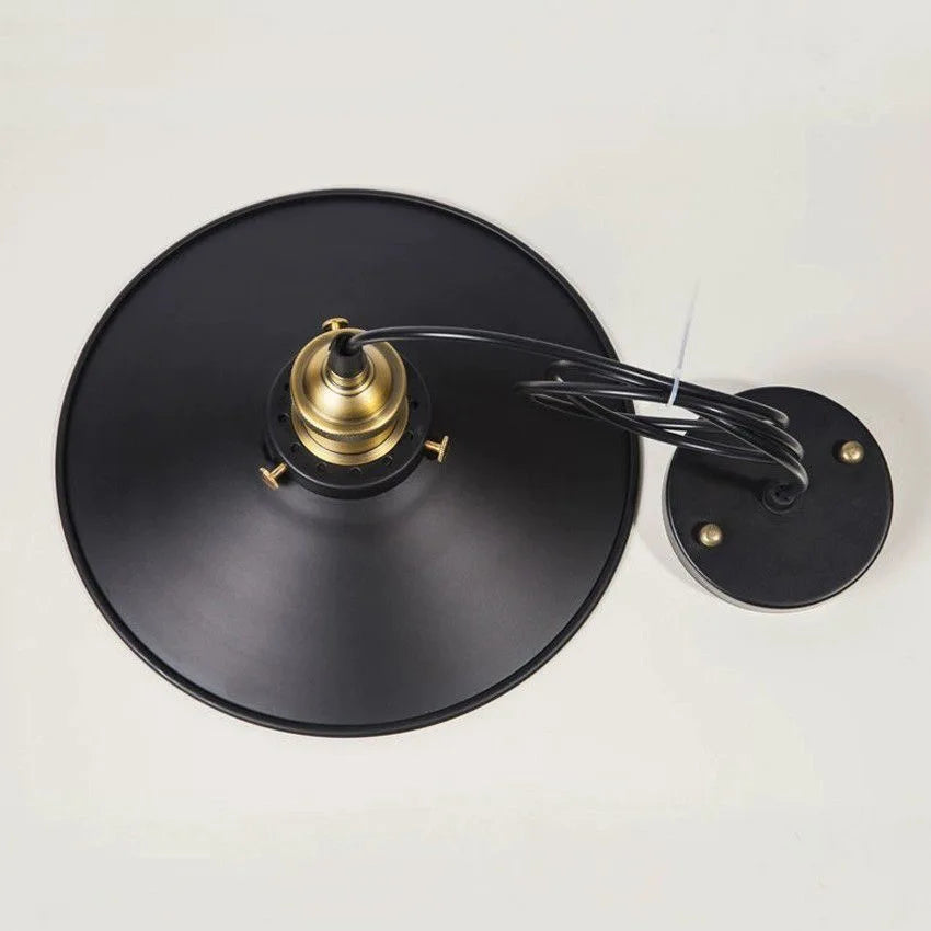 3 Lights IndustrialVintagePendantLampBlack MetalUmbrellaShade HangingCeiling Light ForCafeBarRestaurant KitchenDining Home Decor