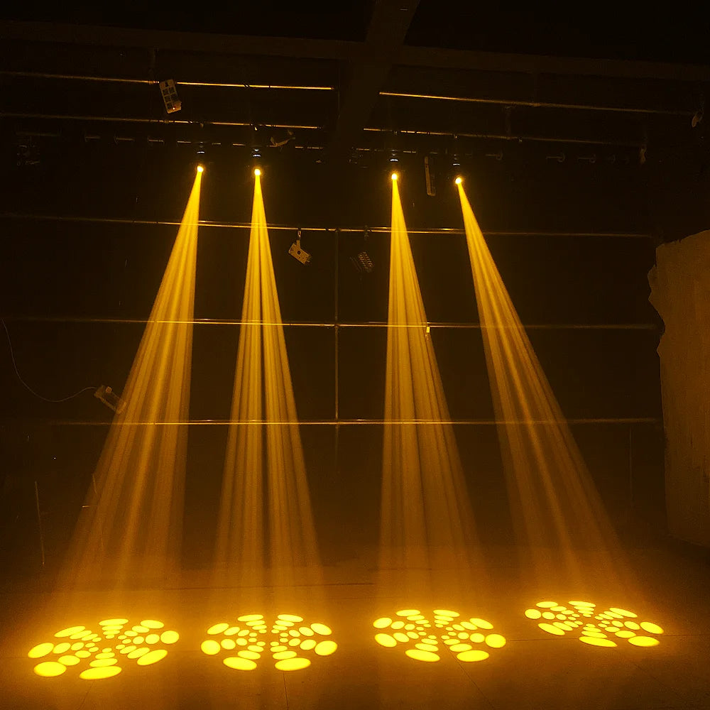 LED 75W Mini Led Spot Moving Head Light Gobo Beam 60W Moving Heads Lights Super Bright  LED DJ Spot Light
