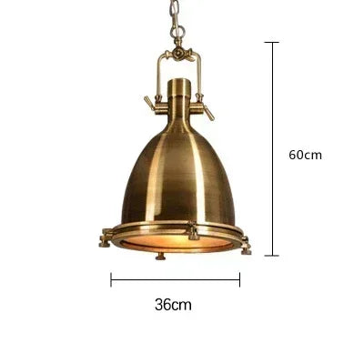 Nordic Retro Industrial Nostalgic Pendant Lights Modern Home Decoration Led Lamp Bedroom Dinning Room for Bar Ceiling Chandelier