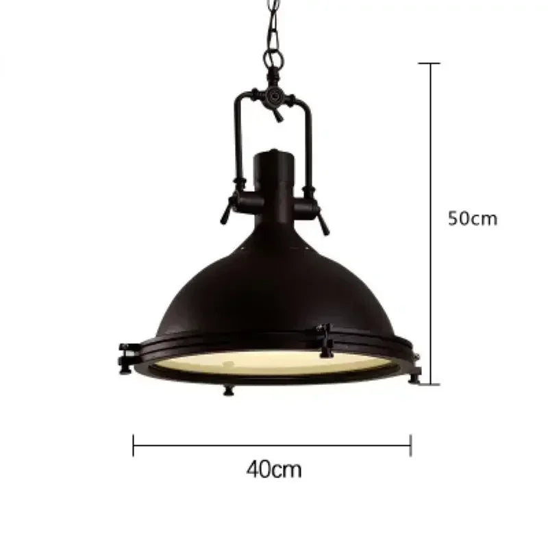 Nordic Retro Industrial Nostalgic Pendant Lights Modern Home Decoration Led Lamp Bedroom Dinning Room for Bar Ceiling Chandelier