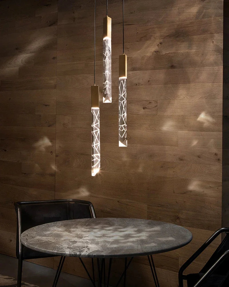 Luxury Led Pendant Lamp Modern Loft K9 Crystal Ceiling Chandelier Gold Duplex Staircase Living Room Decor Hotel Hanging Light