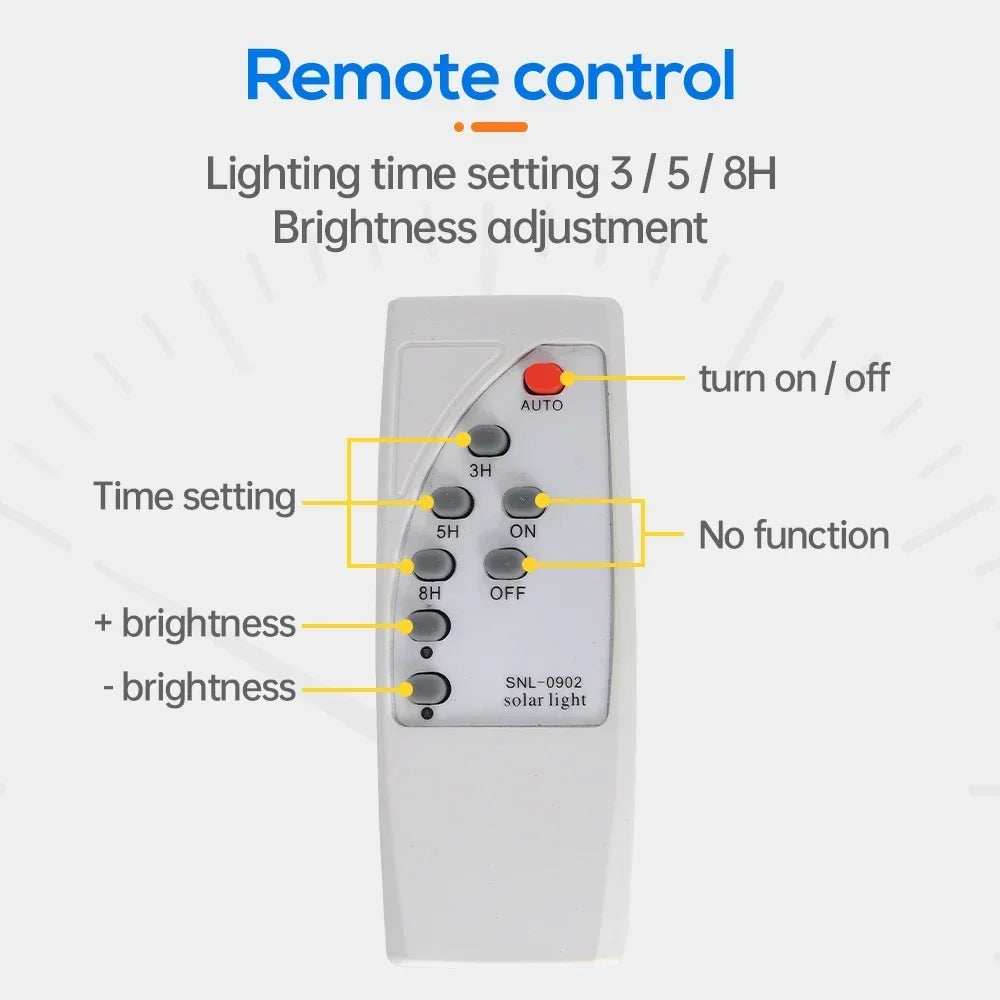 60/500W LED Solar Ceiling Light IP66 Waterproof Indoor Home Top Ceiling House Outdoor Garden pandent light Living Room Lighting