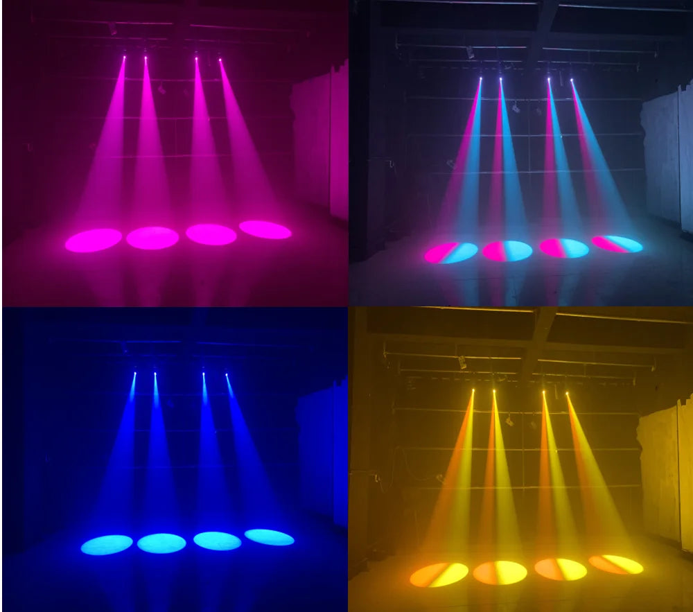 LED 75W Mini Led Spot Moving Head Light Gobo Beam 60W Moving Heads Lights Super Bright  LED DJ Spot Light