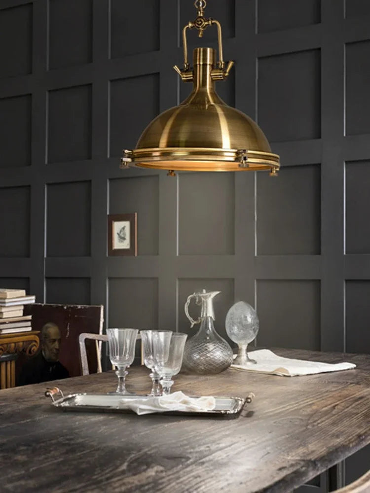 Nordic Retro Industrial Nostalgic Pendant Lights Modern Home Decoration Led Lamp Bedroom Dinning Room for Bar Ceiling Chandelier
