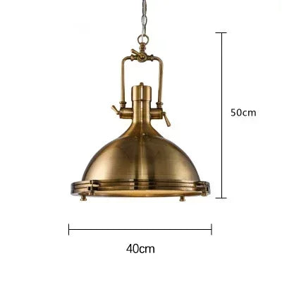 Nordic Retro Industrial Nostalgic Pendant Lights Modern Home Decoration Led Lamp Bedroom Dinning Room for Bar Ceiling Chandelier