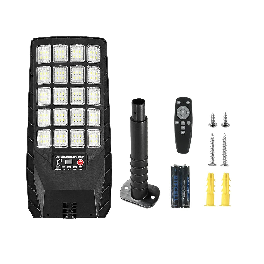 1000000LM Powerful LED Solar Lights 2000W Ultra Bright Motion Sensor Solar Wall Lamp IPX67 Waterproof External Garden Lantern