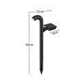 LED Solar Lights Outdoor Waterproof Landscape Path Decoration Solar Powered Lamp Garden Lawn Fence Street Lighting Spotlights