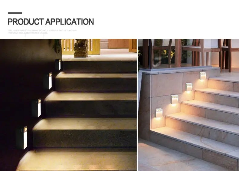 LED Night Light with Wireless Detector, AA Battery Powered Wall Lamp, PIR Motion Sensor, Auto On, Off, Cabinet, Stairs Lighting