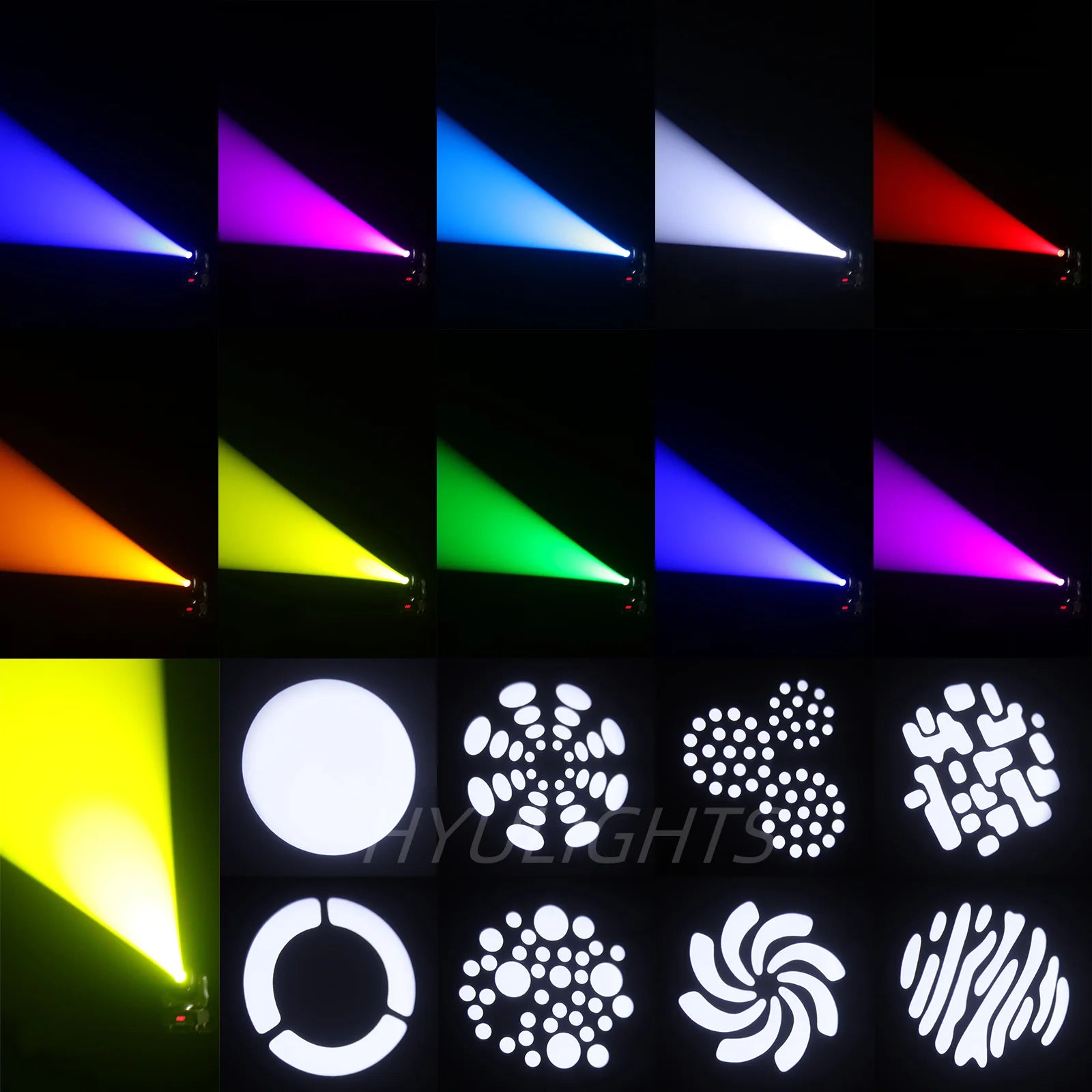 LED 75W Mini Led Spot Moving Head Light Gobo Beam 60W Moving Heads Lights Super Bright  LED DJ Spot Light