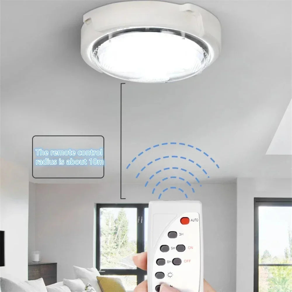 60/500W LED Solar Ceiling Light IP66 Waterproof Indoor Home Top Ceiling House Outdoor Garden pandent light Living Room Lighting