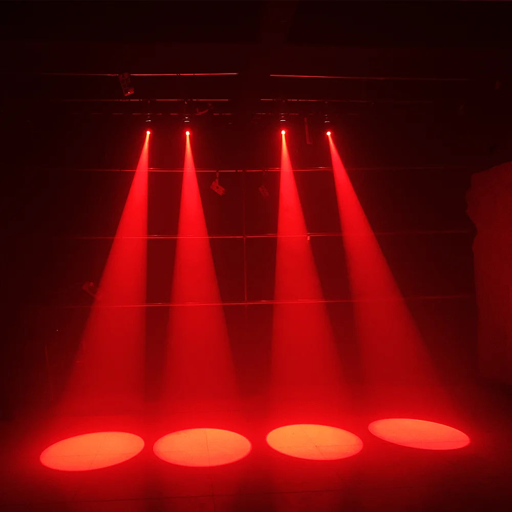 LED 75W Mini Led Spot Moving Head Light Gobo Beam 60W Moving Heads Lights Super Bright  LED DJ Spot Light