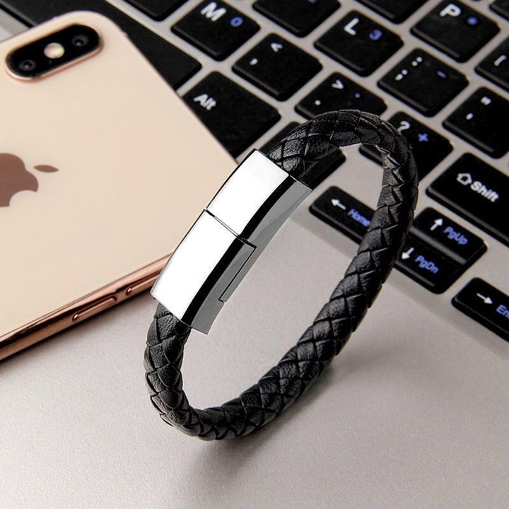Portable Charging Bracelet – Wearable Phone Charger Wristband for iPhone & Android
